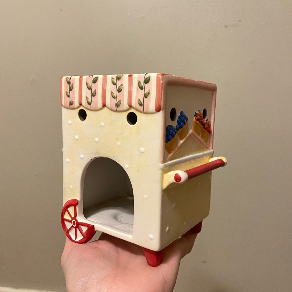 rare yankee candle fruit stand wax melter